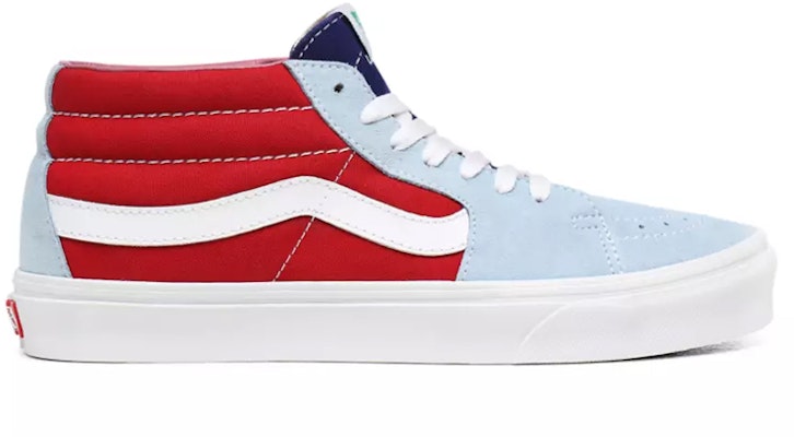 Vans Sunshine SK8-Mid Biru Merah Kuning VN0A3WM3WNY Order Vans Sunshine SK8-Mid Biru Merah Kuning VN0A3WM3WNY