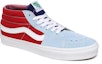 Lookbook Vans Sunshine SK8-Mid Biru Merah Kuning VN0A3WM3WNY