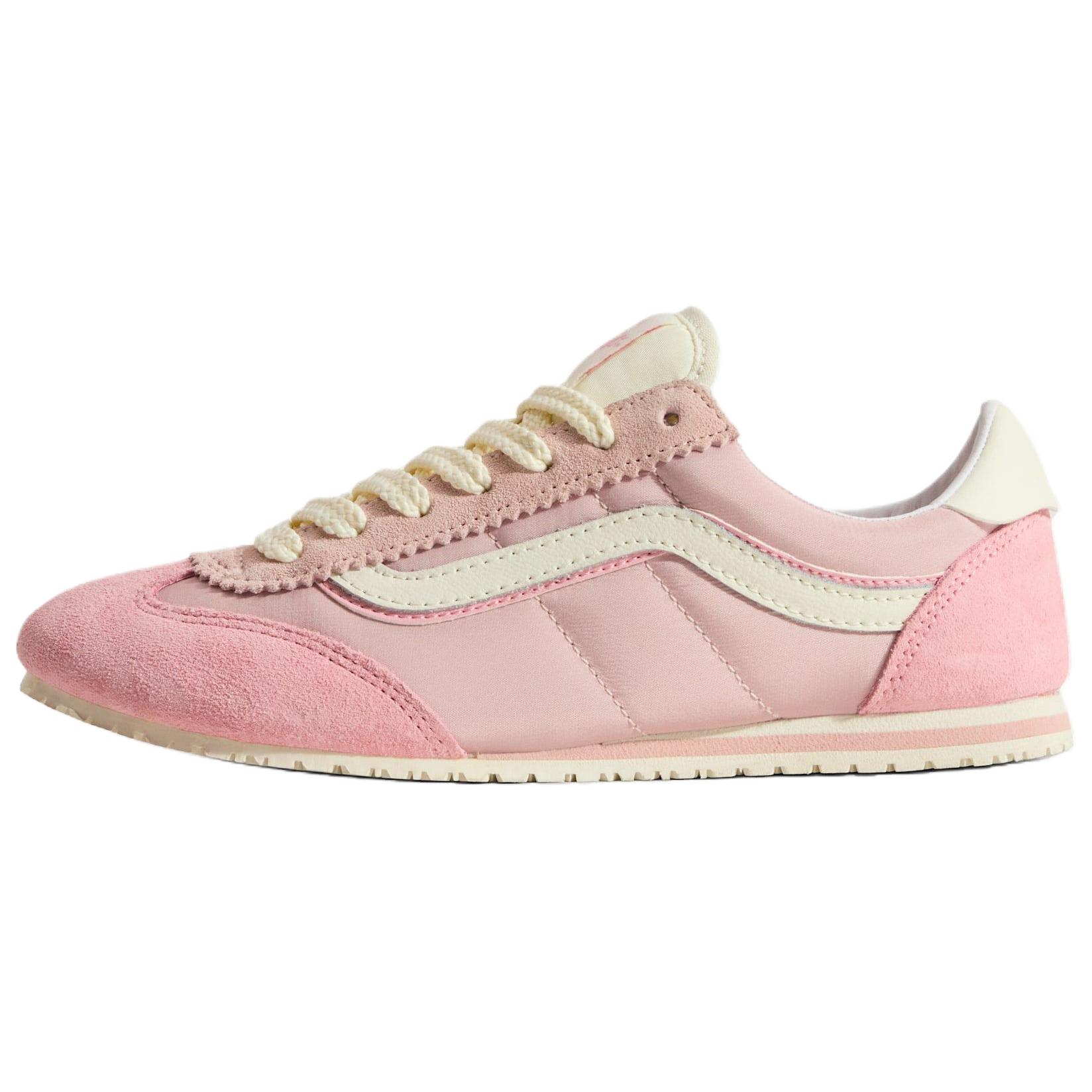 Vans Super Lowpro Comfortable Retro Thin Sole Casual Sneakers Pink . VN000D83O3N