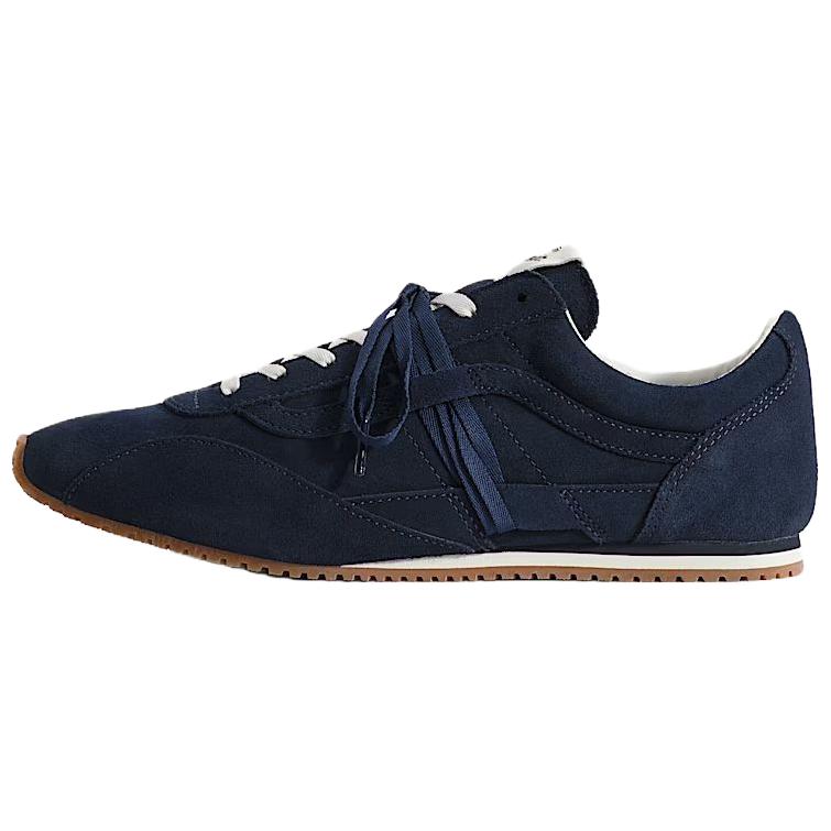 Vans Super Lowpro Premium Trainer Navy Casual Low-Top Shoes Comfort Fit VN000Z06JDU