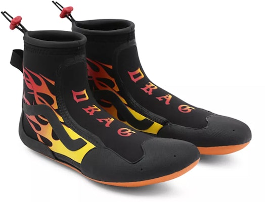 Drag X Vans 衝浪靴 2 中筒 黑橙色 Lookbook Drag X Vans 衝浪靴 2 中筒 黑橙色