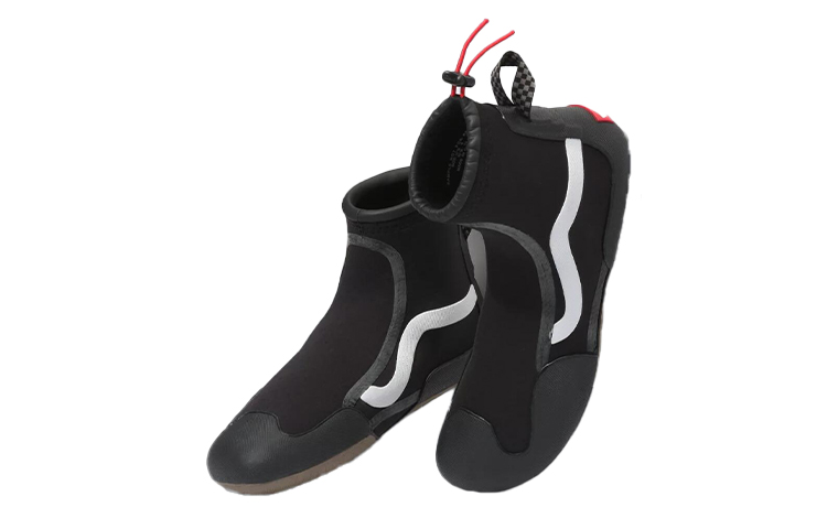 Shop Vans Surf Boot 2 Mid Scarpe Resistenti Traspiranti da Skateboard Nero VN0A4UWLBLK
