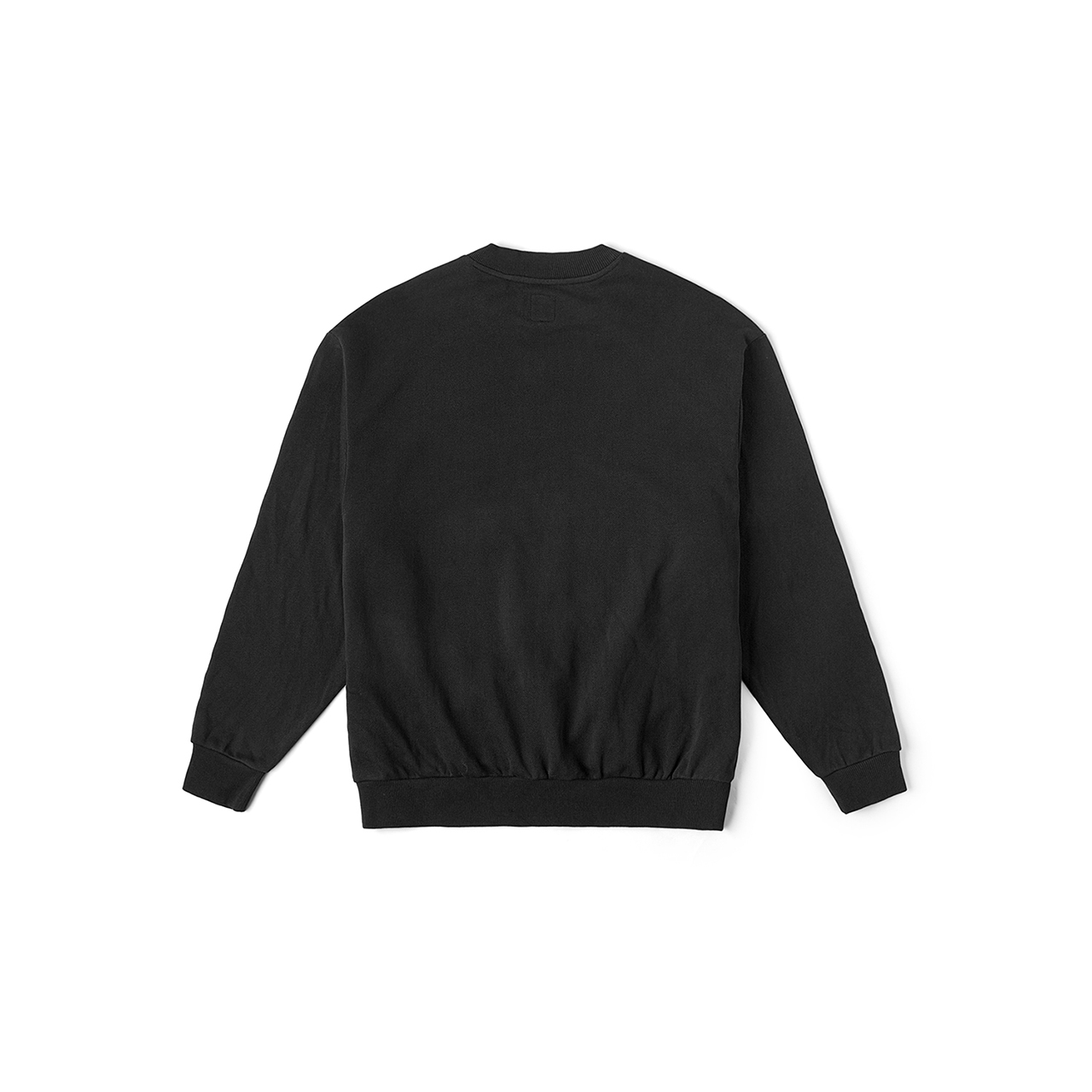 Lookbook Vans Sweet Cool 圖案圓領長袖黑色衛衣 VN000KCEBLK