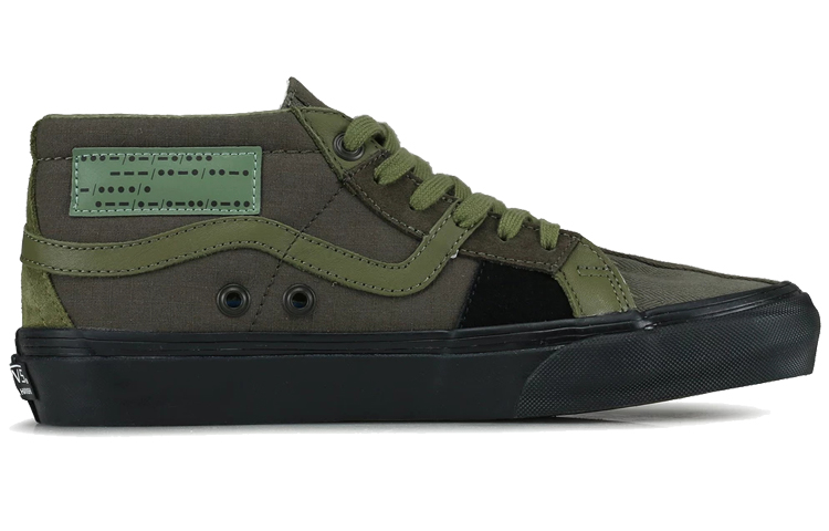 Order Vans Taka Hayashi x Vault TH 138 Mid LX ''Groen'' VN0A45K7VTQ1