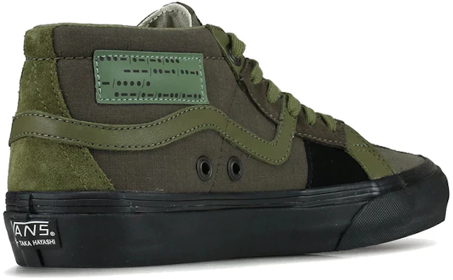Vans Taka Hayashi x Vault TH 138 Mid LX ''Groen'' VN0A45K7VTQ1 Shop Vans Taka Hayashi x Vault TH 138 Mid LX ''Groen'' VN0A45K7VTQ1