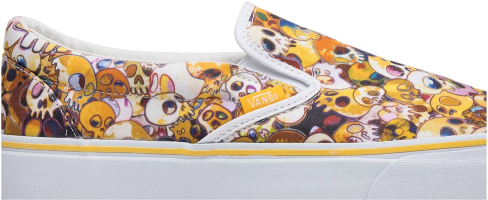 Vans Takashi Murakami Slip-On LX 'Yellow Skull' VN-0ZSIGUI Order Vans Takashi Murakami Slip-On LX 'Yellow Skull' VN-0ZSIGUI