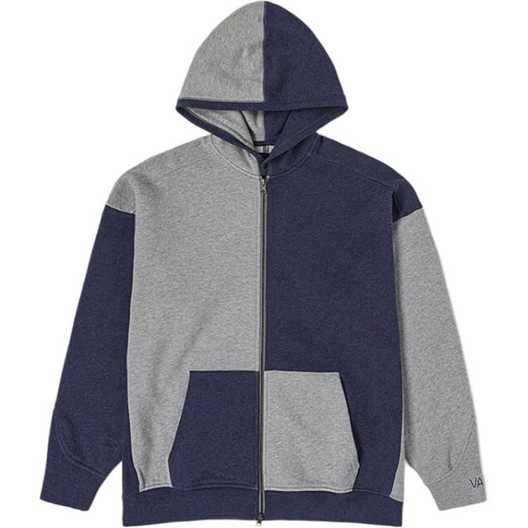 Vans TDC Tokyo Design Collective Retro Colorblock Zip Hoodie Unisex Gray VN000H2KGRH
