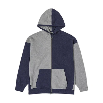 Vans TDC Tokyo Design Collective Retro Colorblock Zip Hoodie Unisex Gray VN000H2KGRH