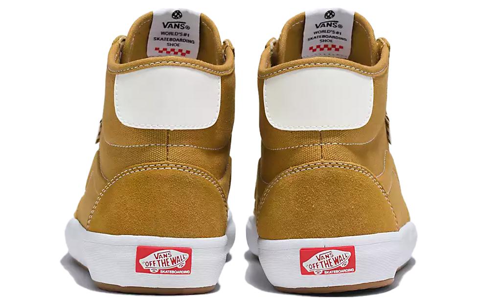 Lookbook Vans The Lizzie 舒適 耐磨輕巧防滑 高筒 滑板鞋 男女皆宜 黃色