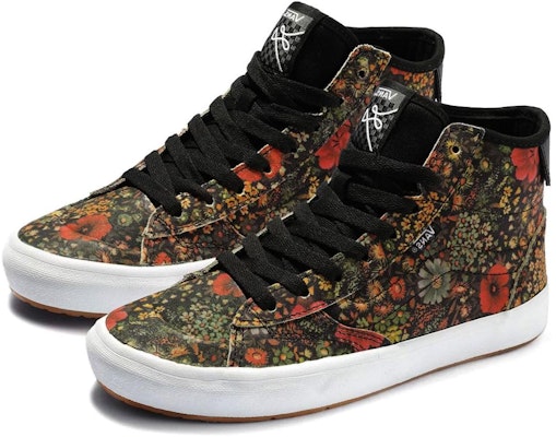반스 리지 '플로럴 블랙' (Vans Lizzie 'Floral Black') VN0A4BX15RF Order 반스 리지 '플로럴 블랙' (Vans Lizzie 'Floral Black') VN0A4BX15RF
