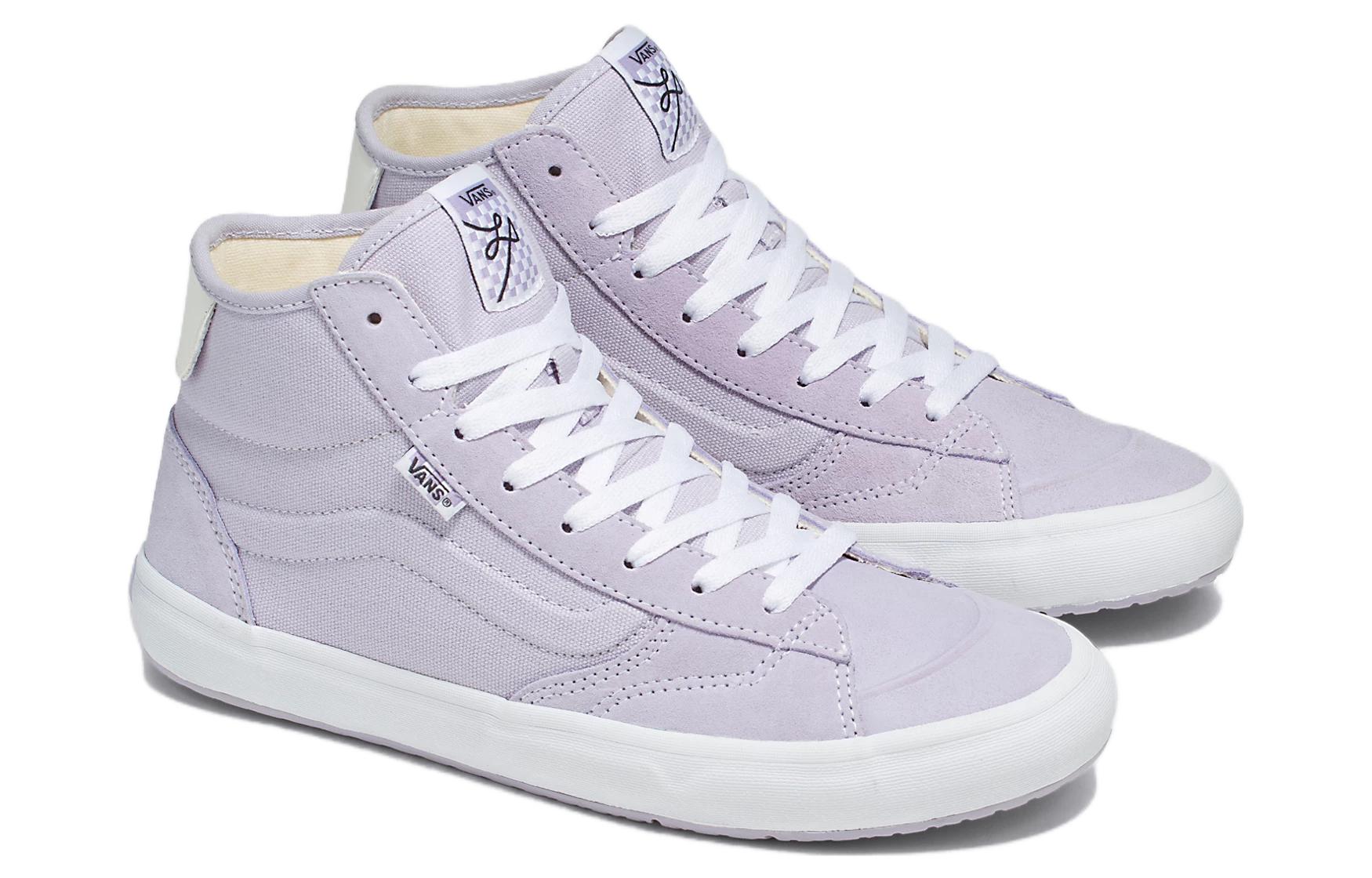 Order Vans The Lizzie 舒適百搭 防滑減震 中筒 滑板鞋 男女皆宜 紫