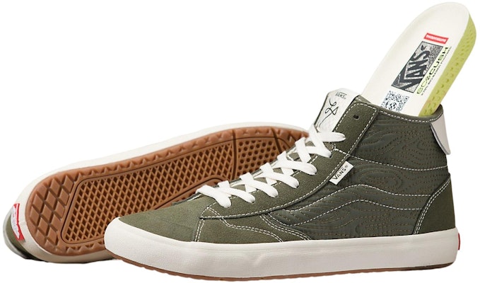 Vans Quilted The Lizzie 'Hijau Putih' VN0A4BX150K Lookbook Vans Quilted The Lizzie 'Hijau Putih' VN0A4BX150K
