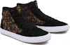 Shop LIZZIE x Vans 潮流休閒 防滑耐磨 高筒 滑板鞋 男女同款 黑棕