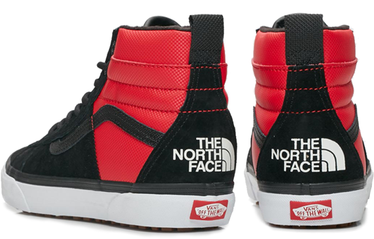 Lookbook Vans The North Face x Sk8-Hi 46 MTE DX 'Hitam Merah' VN0A3DQ5QWS（YS）