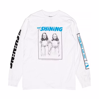 Vans The Shining Collab Girl Print Crewneck Sweatshirt Unisex White VN0A5432WHT