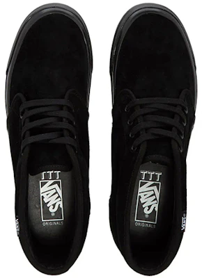 Vans The Trilogy Tapes x Vault OG Chukka LX Vert ''Noir'' VN0A4U3G2FS Lookbook Vans The Trilogy Tapes x Vault OG Chukka LX Vert ''Noir'' VN0A4U3G2FS