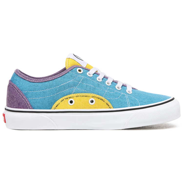 Order Vans Throwback Bess Ni 'Yellow Purple Blue' VN0A4BTHWOZ