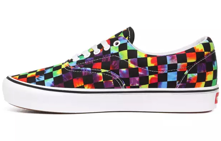 Vans Tie-Dye Checker Comfycush Era Checkboard Multi-Color VN0A3WM9WWU