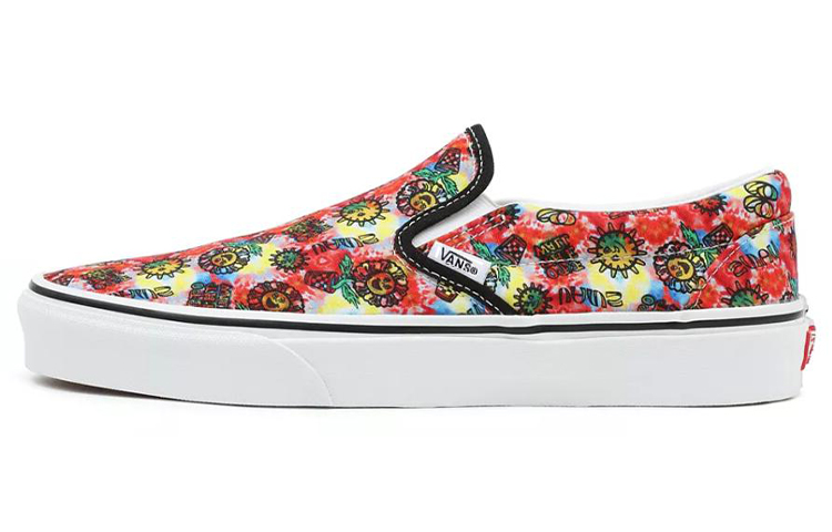 Buy Vans Tie Dye Classic Slip-On Cetakan Merah/Kuning VN0A5AO86Y6