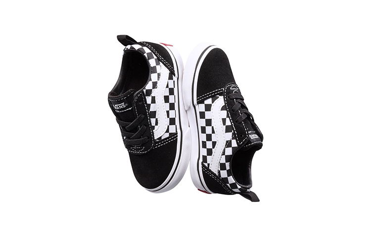 Lookbook Vans Baskets Enfant WARD SLIP ON Noir/Blanc VN0A3QU1PVJ