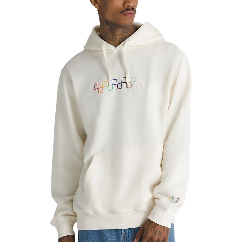 Vans Together As Ourselves SS24 Comfort Hoodie Unisex - Antique White VN000JRH3KS