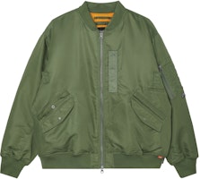 Vans Tokyo Design Collective MA-1 Bronze Green Unisex Bomber Jacket FW24. VN000FSKZY4 Vans Tokyo Design Collective MA-1 Bronze Green Unisex Bomber Jacket FW24. VN000FSKZY4