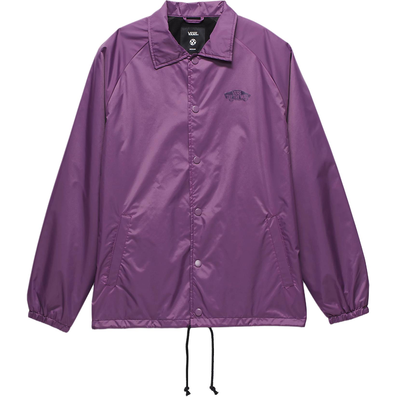 Vans Torrey Waterproof Loose Fit Printed Jacket - Dark Purple VN0A5KEYCIF