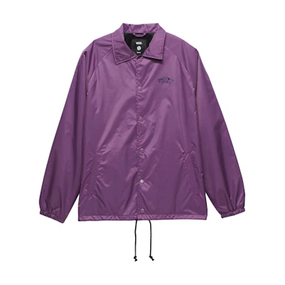 Vans Torrey Waterproof Loose Fit Printed Jacket - Dark Purple VN0A5KEYCIF