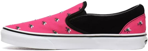 Vans Trap Fly Classic Slip-on Shoes Red Rose VN0A4U38WVJ Vans Trap Fly Classic Slip-on Shoes Red Rose VN0A4U38WVJ