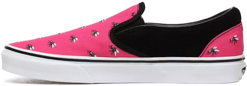 Vans 迷你飛 Classic Slip-on 玫瑰紅色 Buy Vans 迷你飛 Classic Slip-on 玫瑰紅色