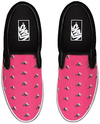 Vans Trap Fly Kasut Slip-on Klasik Rose Merah VN0A4U38WVJ Lookbook Vans Trap Fly Kasut Slip-on Klasik Rose Merah VN0A4U38WVJ