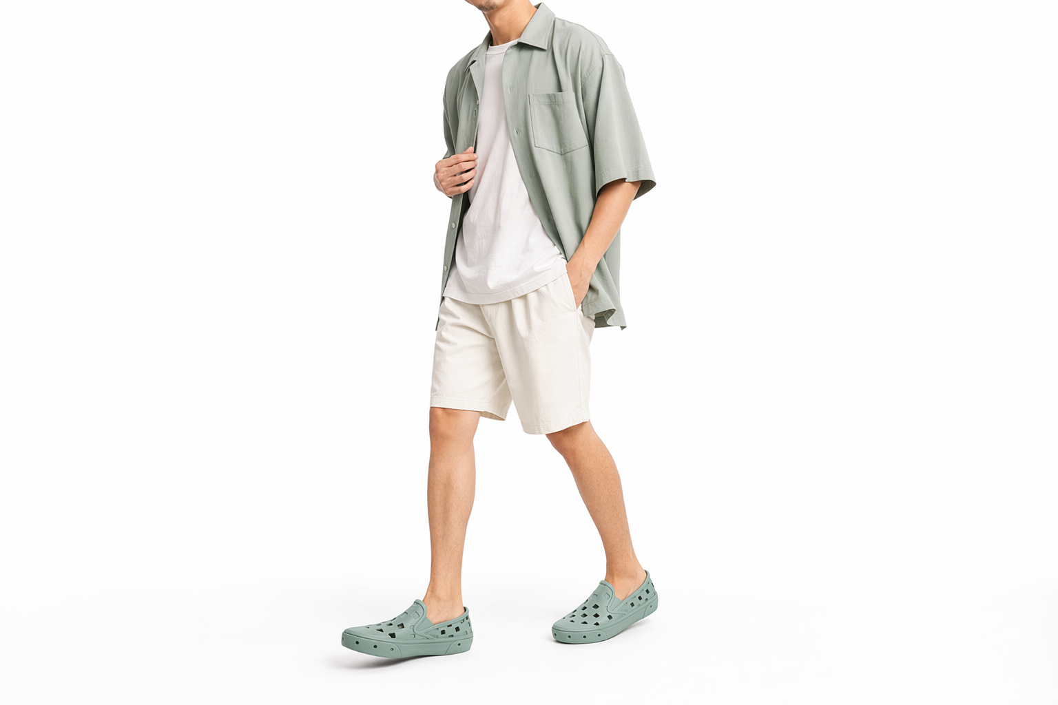 Order Vans Trek Slip-On 'Hijau Milieu' VN0A5HF8YV2
