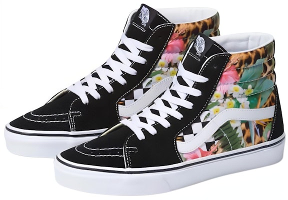 Vans Tropical Animal Check SK8-Hi 'Negro' VN0A4U3C2FB Lookbook Vans Tropical Animal Check SK8-Hi 'Negro' VN0A4U3C2FB