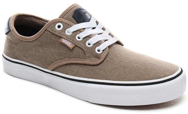 Vans TWILL CHIMA FERGUSON AUTHENTIC PRO 'Brown White' VN0A38CFUZ3 Lookbook Vans TWILL CHIMA FERGUSON AUTHENTIC PRO 'Brown White' VN0A38CFUZ3