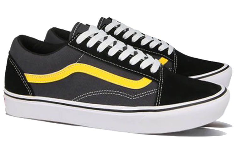 Lookbook Vans Old Skool 低筒 滑板鞋 男女共用 灰黑色