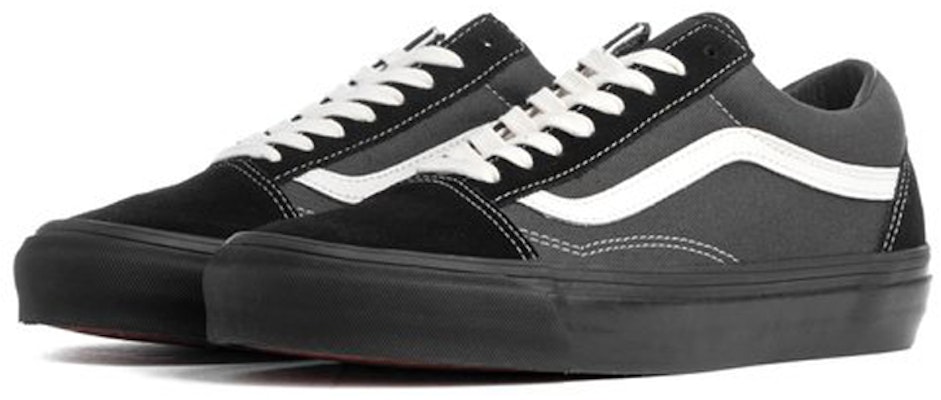 Vans Ua Og Old Skool Lx 'Negro Gris Oscuro' VN0A4P3XTJ11 Lookbook Vans Ua Og Old Skool Lx 'Negro Gris Oscuro' VN0A4P3XTJ11