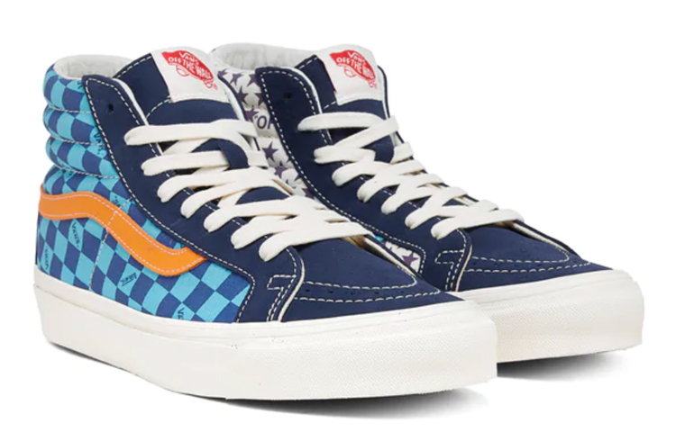 Lookbook Vans Ua OG SK8-HI Lx Biru VN0A4BVBTPD1