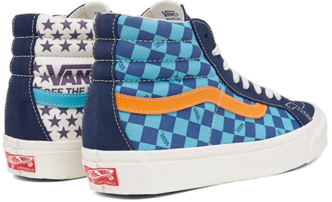Vans Ua Og 黑标SK8-HI Lx 蓝色 VN0A4BVBTPD1 Shop Vans Ua Og 黑标SK8-HI Lx 蓝色 VN0A4BVBTPD1