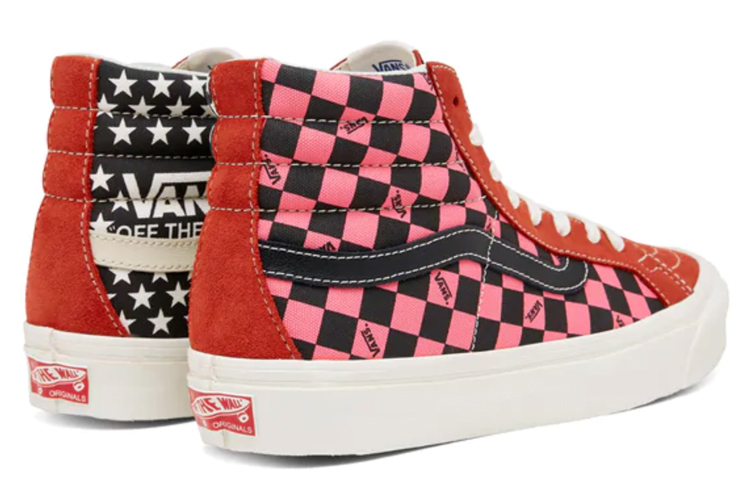 Shop 반스 OG 스케이트-하이 LX 핑크 (Vans OG Skate-Hi LX Pink) VN0A4BVBTJ21