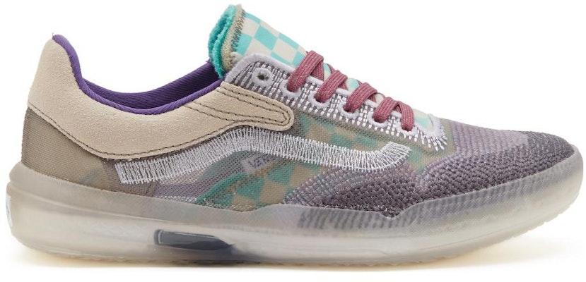 Vans Ultimatewaffle Exp 潮流休閒 防滑耐磨 低幫 板鞋 男女同款 灰紫藍 Order Vans Ultimatewaffle Exp 潮流休閒 防滑耐磨 低幫 板鞋 男女同款 灰紫藍