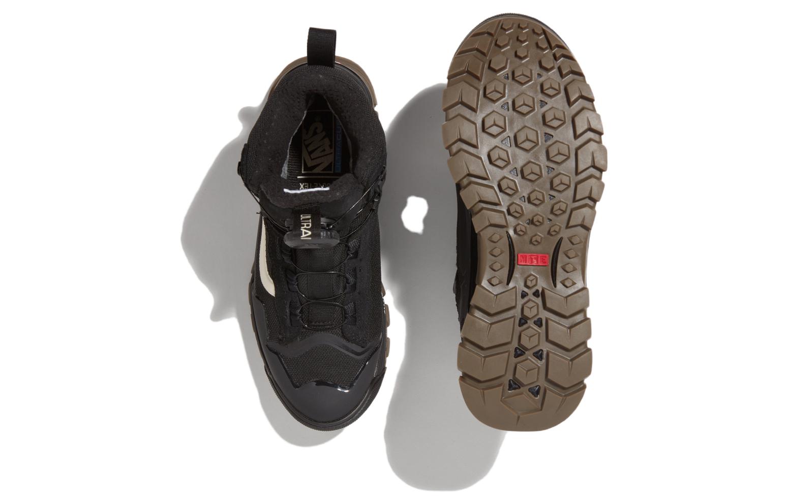 Shop Vans Ultra Range EXO High GORE-TEX Boa MTE-3 'Hitam Gum' VN0A5JHYB9M