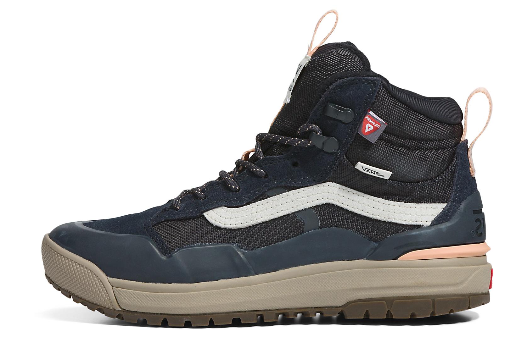 Buy Vans UltraRange 潮流休閒 防滑耐磨輕便 高筒 滑板鞋 男女款 深藍色