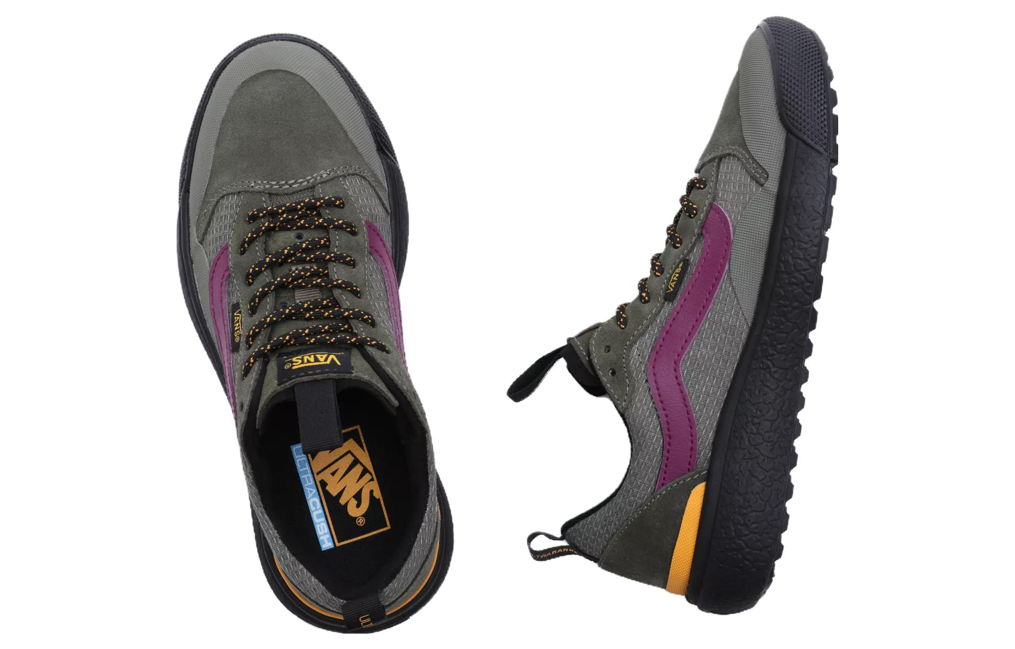 Shop Vans UltraRange 'Low-Top Abu-abu Serbaguna' VN0A4UWMBIR