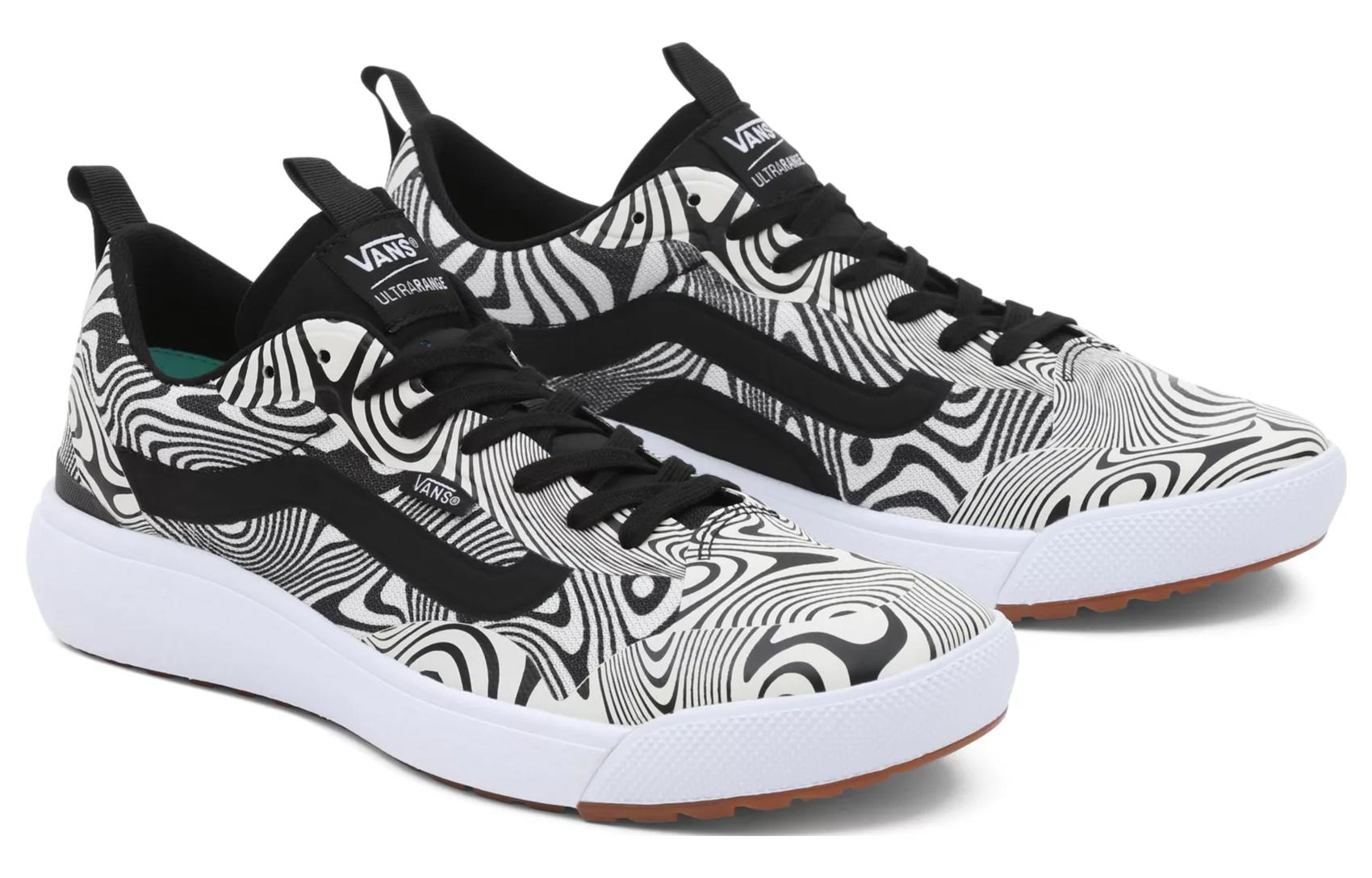 Lookbook Vans UltraRange EXO 防滑耐磨 低幫 板鞋 男女同款 黑白