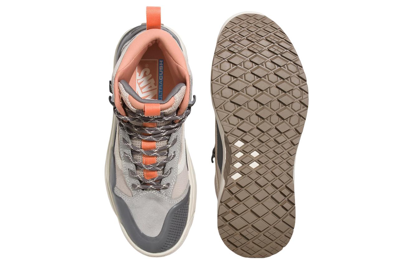 Shop Vans UltraRange Exo Hi 防水GORE-TEX MTE-2 灰橙色 VN0005VABGG