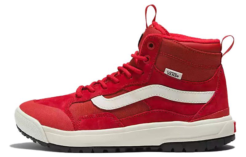 Buy Vans UltraRange 舒適 防滑耐磨 高筒 滑板鞋 男女皆宜 紅色
