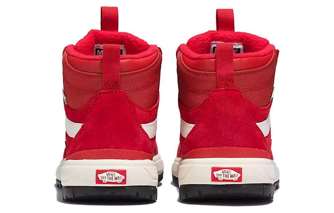 Lookbook Vans UltraRange 舒適 防滑耐磨 高筒 滑板鞋 男女皆宜 紅色