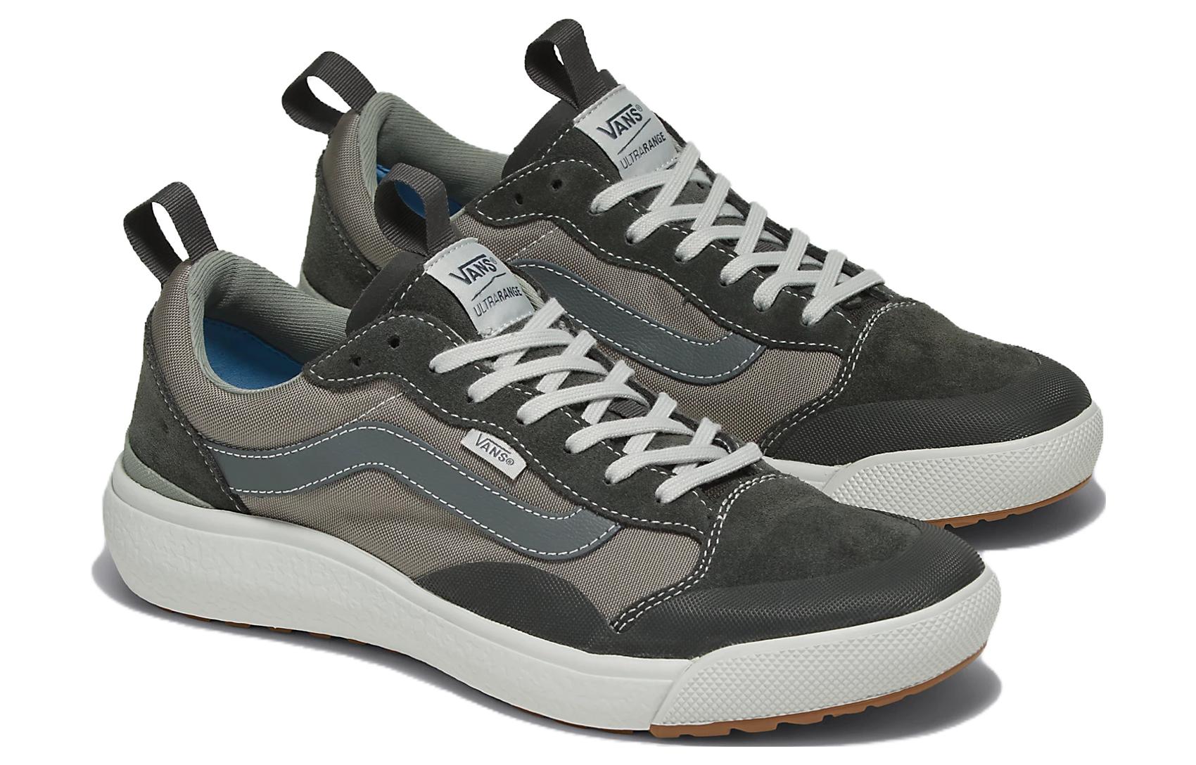 Lookbook Vans UltraRange 舒適萬用 防滑減震 低筒 滑板鞋 男女款 深灰