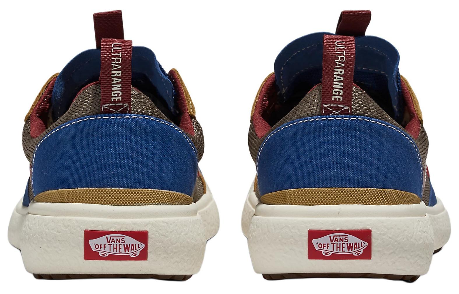 Shop Vans UltraRange Exo 耐磨防滑 低筒 滑板鞋 男女兼用 藍棕色