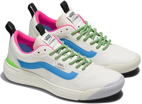 Vans UltraRange EXO Neon 防滑耐磨輕便 低筒 滑板鞋 男女皆宜 白綠藍 Order Vans UltraRange EXO Neon 防滑耐磨輕便 低筒 滑板鞋 男女皆宜 白綠藍
